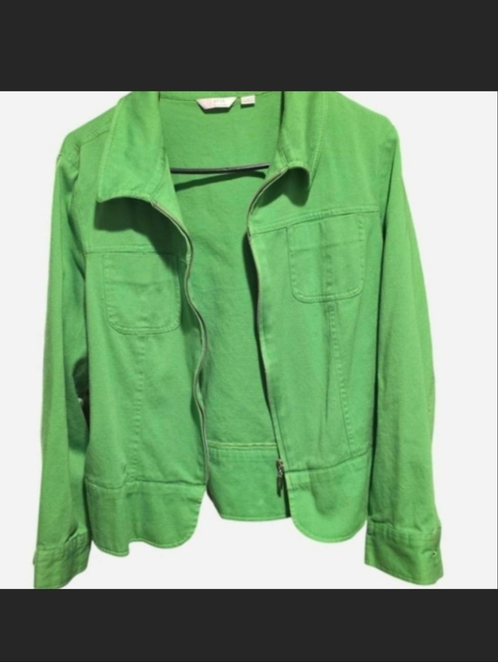 Erin London Lightweight Green Jacket